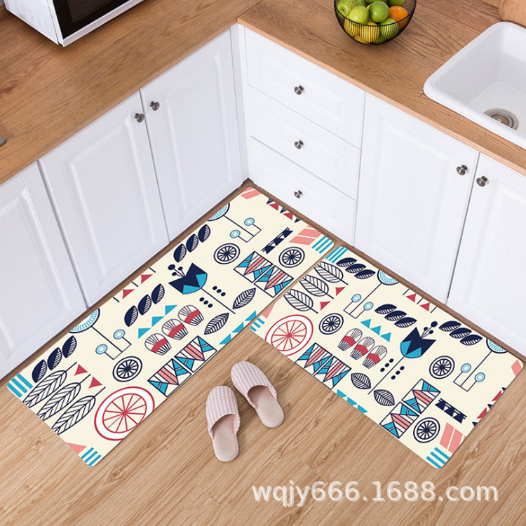 플란넬 미드솔 기하학 꽃나무