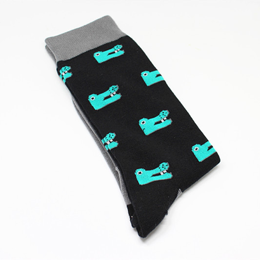 Calcetines de dibujos animados de moda para hombres calcetines de hombre transfronterizos calcetines de hombre de media pantorrilla personalidad de múltiples patrones de mujer de comercio exterior calcetines de hombre de moda calcetines de algodón al por mayor