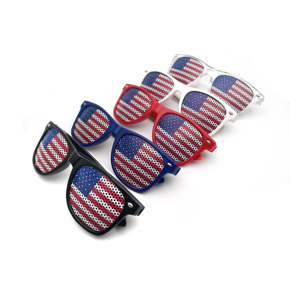 Sticker, glasses, sunglasses, USA
