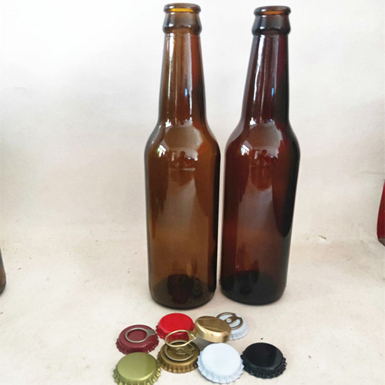 厂家现货直销330毫升棕色原色通用啤酒瓶冰酒瓶耐高温可来样加 工