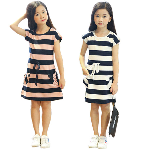 Summer elastic dress