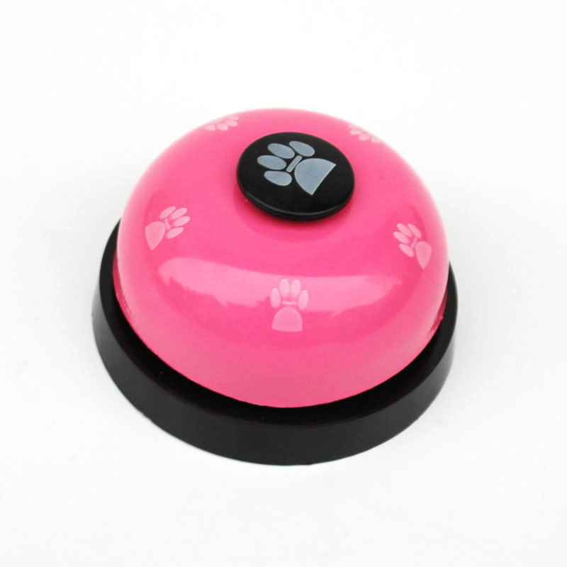 Mascota llamada comedor Bell gato perro entrenador pedidos Bell perro sonido juguete en stock al por mayor