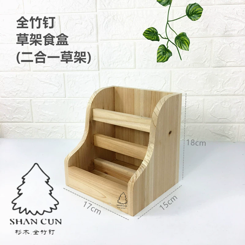 Тоторо Шкаф Клетка Из Массивного Дерева Китайская Пихта Дракон Кошачье Гнездо Китайская Пихта Деревня Бамбуковое Гвоздь Деревянное Гнездо Стеллаж Для Травы Коробка Для Еды S12