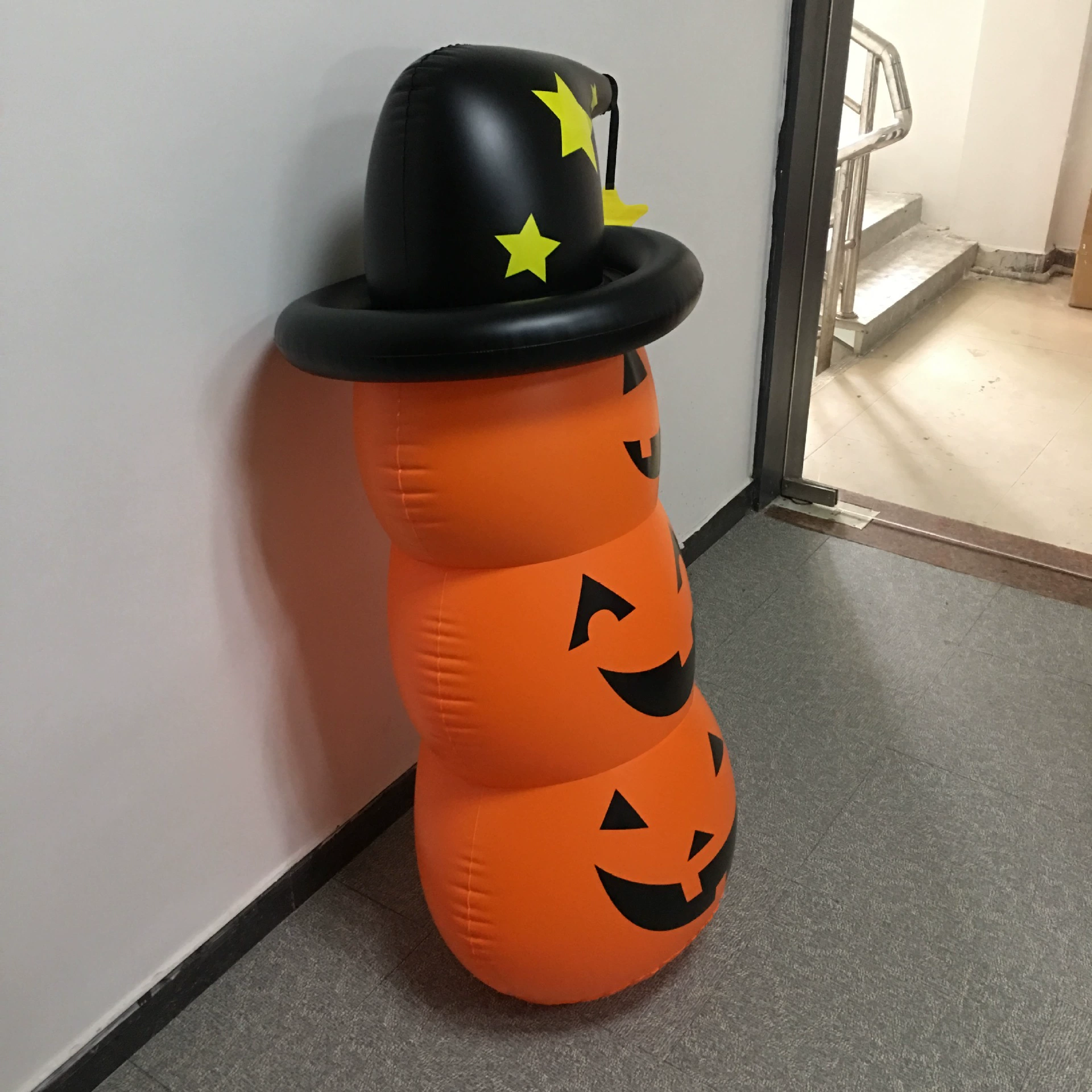 Roly-poly doll, inflatable toy, layout, props, halloween, increased thickness