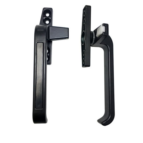 50 aluminum alloy window handle flat door and window single point 7-character thickened handle window handle push-out window lock aluminum alloy