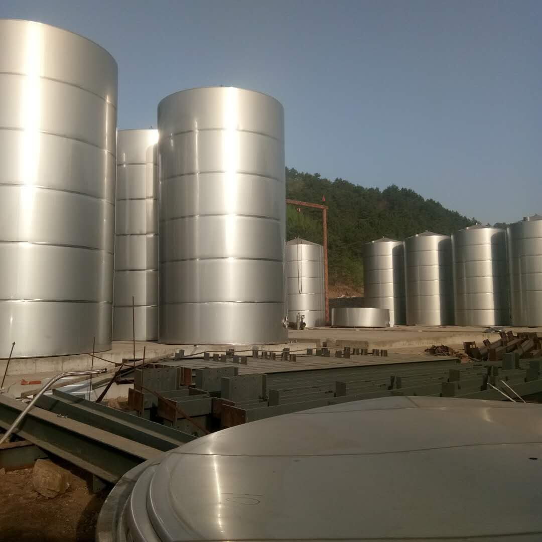 酱油醋调味品厂 10吨不锈钢储罐 耐腐蚀不锈钢储存容器直销