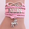 Fashionable bracelet with letters, accessory, Amazon, European style, wholesale