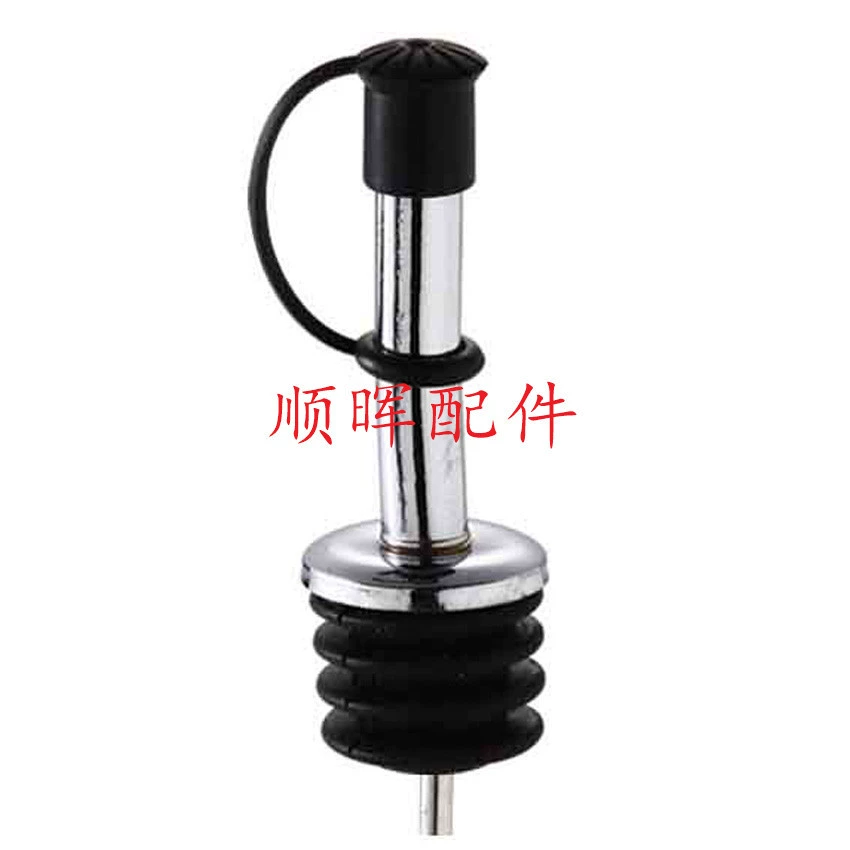 Новая пробка для бутылки масла из нержавеющей стали с капюшоном для налива вина пылезащитный силиконовый дефлектор соус уксус аксессуары для бутылок с маслом