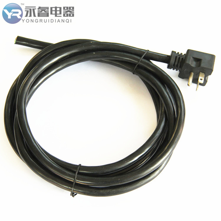 永睿生产电源线 美规插头电源线 三芯美规电线 ul 美标 csa电线