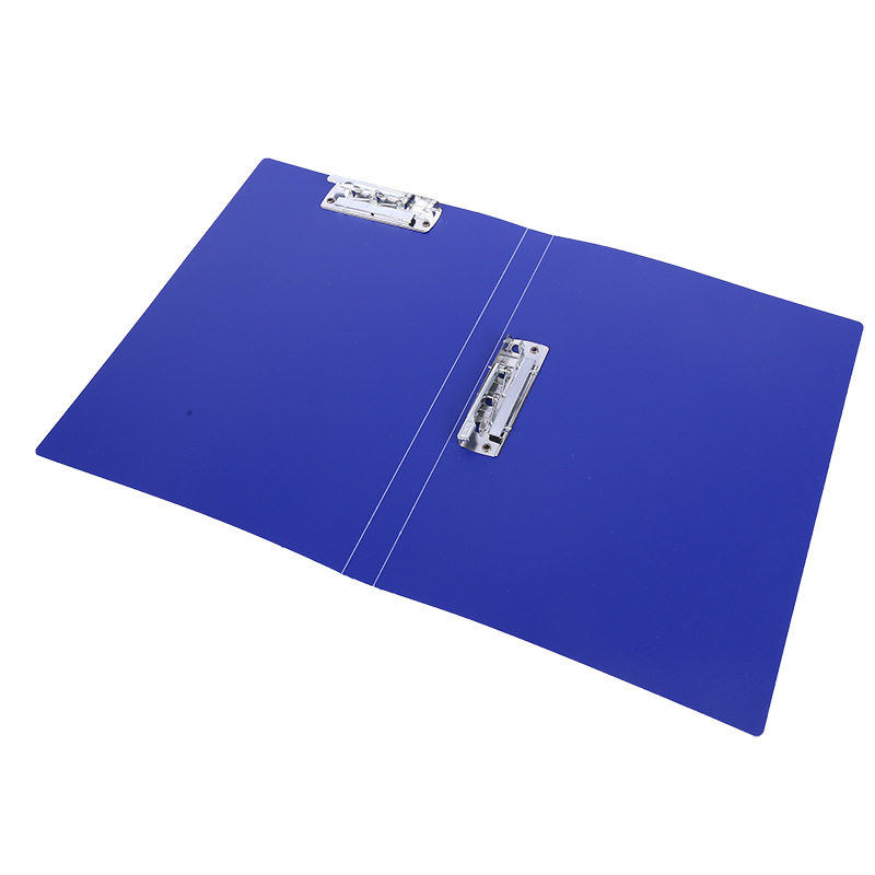 (2개) 5 팩 폴더 A4 더블 클램프 강력한 느슨한 잎 테스트 종이 플라스틱 파일 클램프 삽입 가방 사무용품 도매