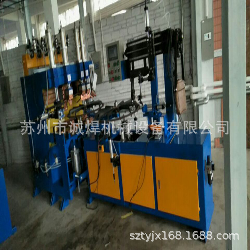 苏州诚焊供应网机网罩平面围边排焊机、风机网罩自动绕线排焊机