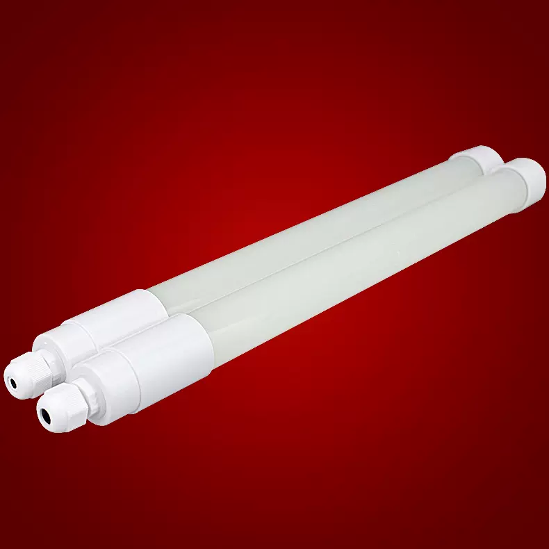 T8全塑灯管套件　T8分体日光灯外壳  T8分体防水日光灯配件