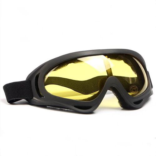 X400 Wind Goggles CS Military Fan Tactical Protective Goggles Outdoor Cycling Motorbike Windproof Goggles Ski Wind and Sand Blocking Goggles
