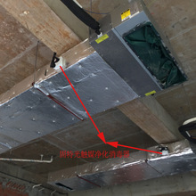 重庆中央空调末端光触媒净化器风机盘管光触媒设备单端插入式