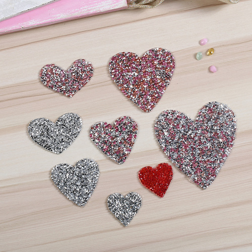 Pastel love resin random diamond glue net hot diamond picture rhinestone hot picture luggage clothes decoration hot diamond hot picture