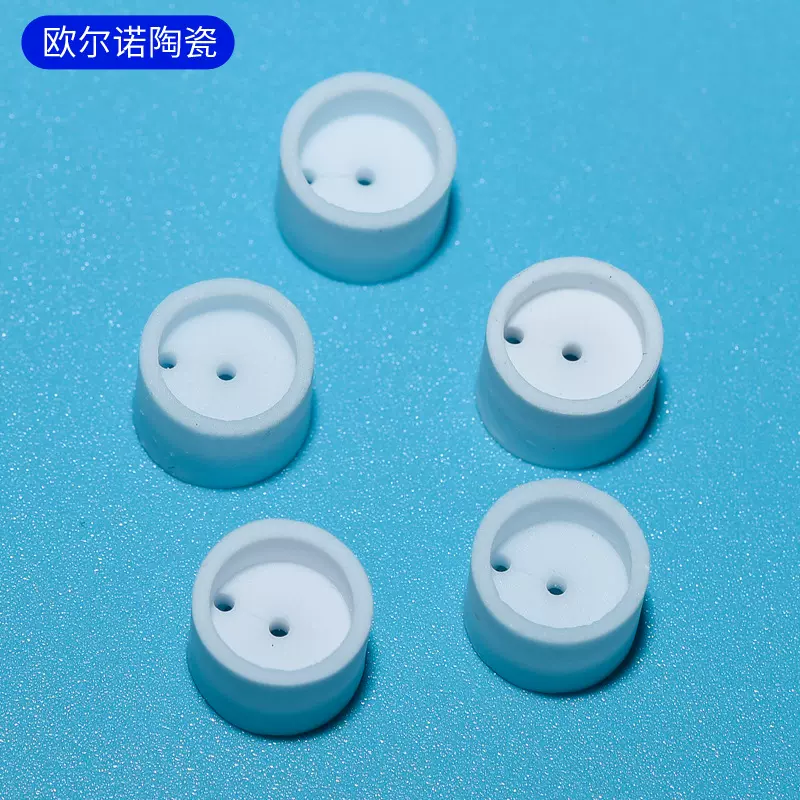 批发电子陶瓷配件高频陶瓷管 工业精密异型氧化铝陶瓷座