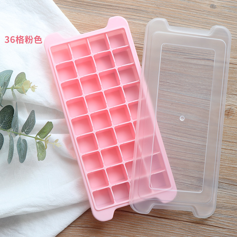 (36 Pink) food grade silicone ice