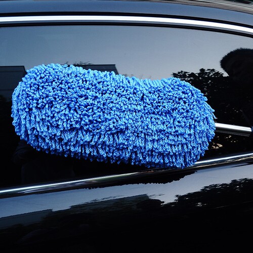 Car wash broom brush soft hair dust removal sweep ash wipe car supplies set duster car cleaning tools
