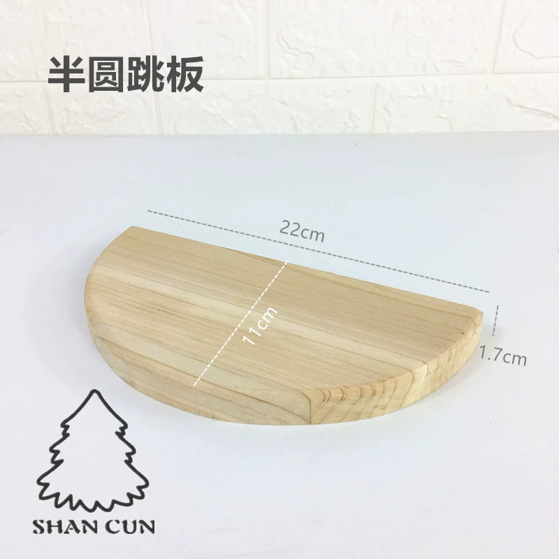 Тоторо Трамплин Тоторо Шкаф Клетка Shancun Твердая древесина Дракон Кошачье гнездо Полукруглый Трамплин H16