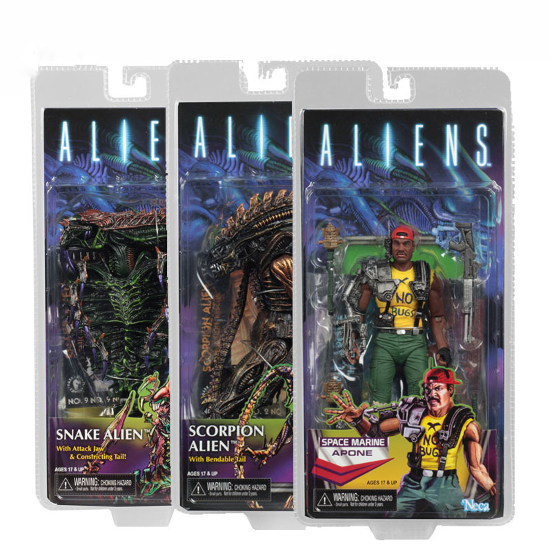 NECA 51667 13th wave fight alien alien Kenner movable hand model