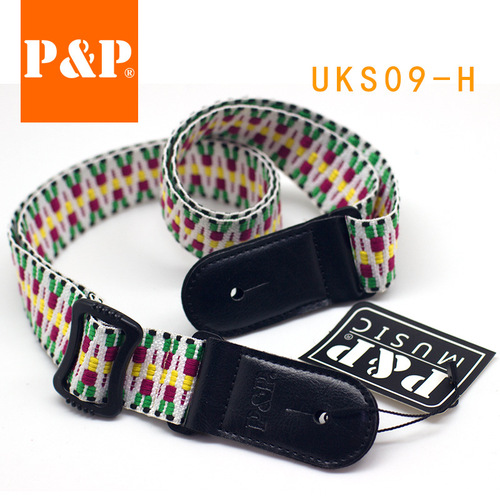 Ukulele folk strap ukulele woven strap Factory direct sales colorful ethnic style small guitar strap