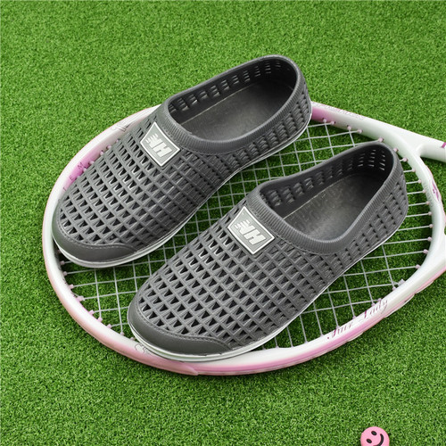 Men's bag head hole shoes couple 2020 summer new anti-slip beach shoes outdoor wear Korean version of the drifting sandals women