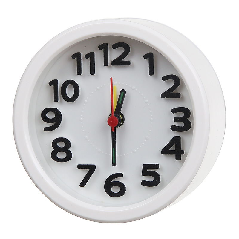 Escritorio de Oficina Creativa color caramelo reloj de alarma cuadrado dormitorio reloj de noche creativo simple recordatorio reloj despertador al por mayor