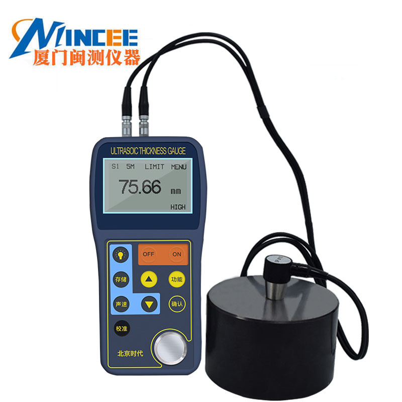 北京时代TT300精密超声波测厚仪TT300A钢板材 玻璃材料厚度测试仪
