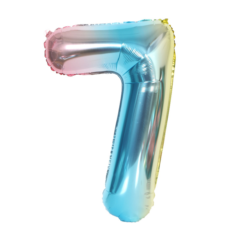 [Hengyue] globo decorativo para Sala de bodas, globo con números grandes de 32 pulgadas, decoración para fiesta de banquete de cumpleaños