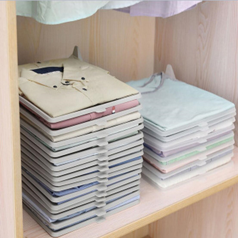 寮の衣類のしわ防止のタンスの整理は服の神器の怠惰な人の板の家庭用の収納のppの板の卸売りを畳みます。