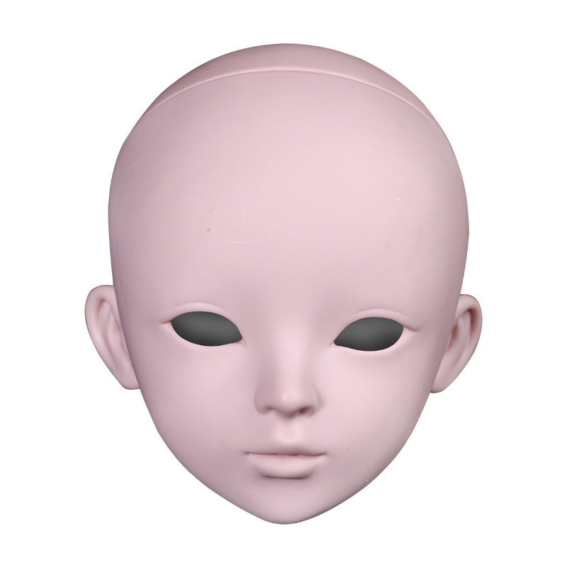 Loss-making special price 60cm three-point love flaw baby head BJD naked baby head can be practiced to change makeup eye-opening head