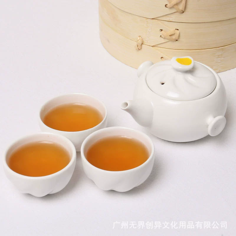 Постоянный чайной свежести Xiaolongbao Народная еда Мемориальная креативная кунг-фу куайке чашка Праздник драконьего лодочного фестиваля подарок