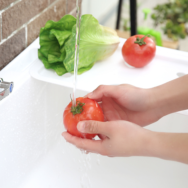 Directo de fábrica piscina de lavandería de plástico con lavabo balcón fregadero gabinete mesa de lavandería del hogar lavabo fregadero