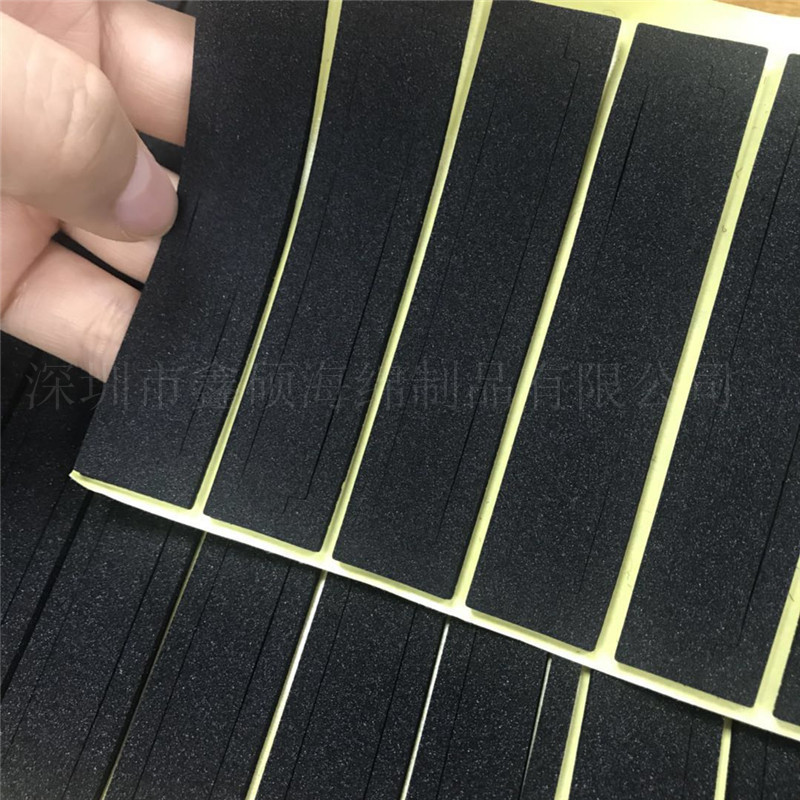 CR氯丁发泡海绵 防水防震垫片黑色CR泡棉EPDM棉圈