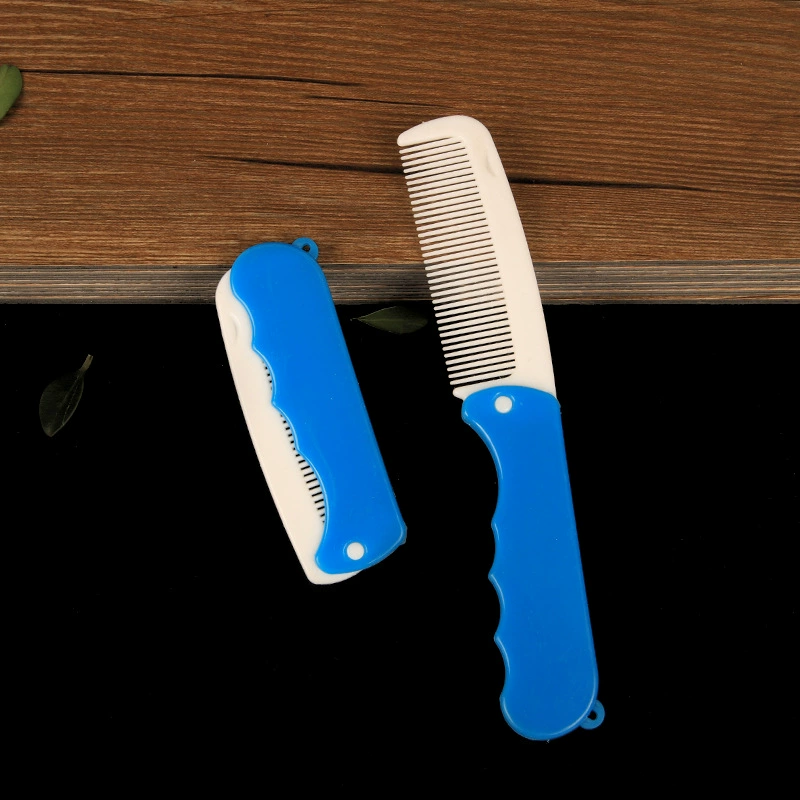 Портативная ручка для путешествий Складная расческа Универсальная пластиковая расческа Домашний отель Одноразовая расческа