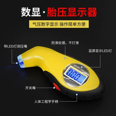 Tire pressure monitoring system Gauge Tire Pressure with Inflatable