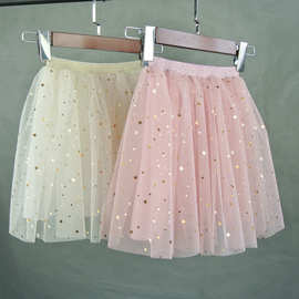 货源稳定儿童网纱裙蓬蓬裙A字裙半身韩版中小中大童可爱短裙批发
