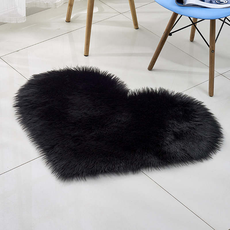 Carpet for living room for bedroom, sofa heart shaped 4