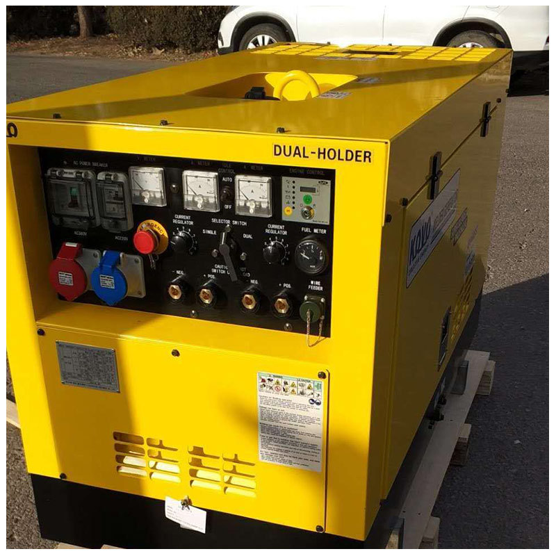 科沃kH400DS柴油双把发电电焊机400A发电焊机一体机