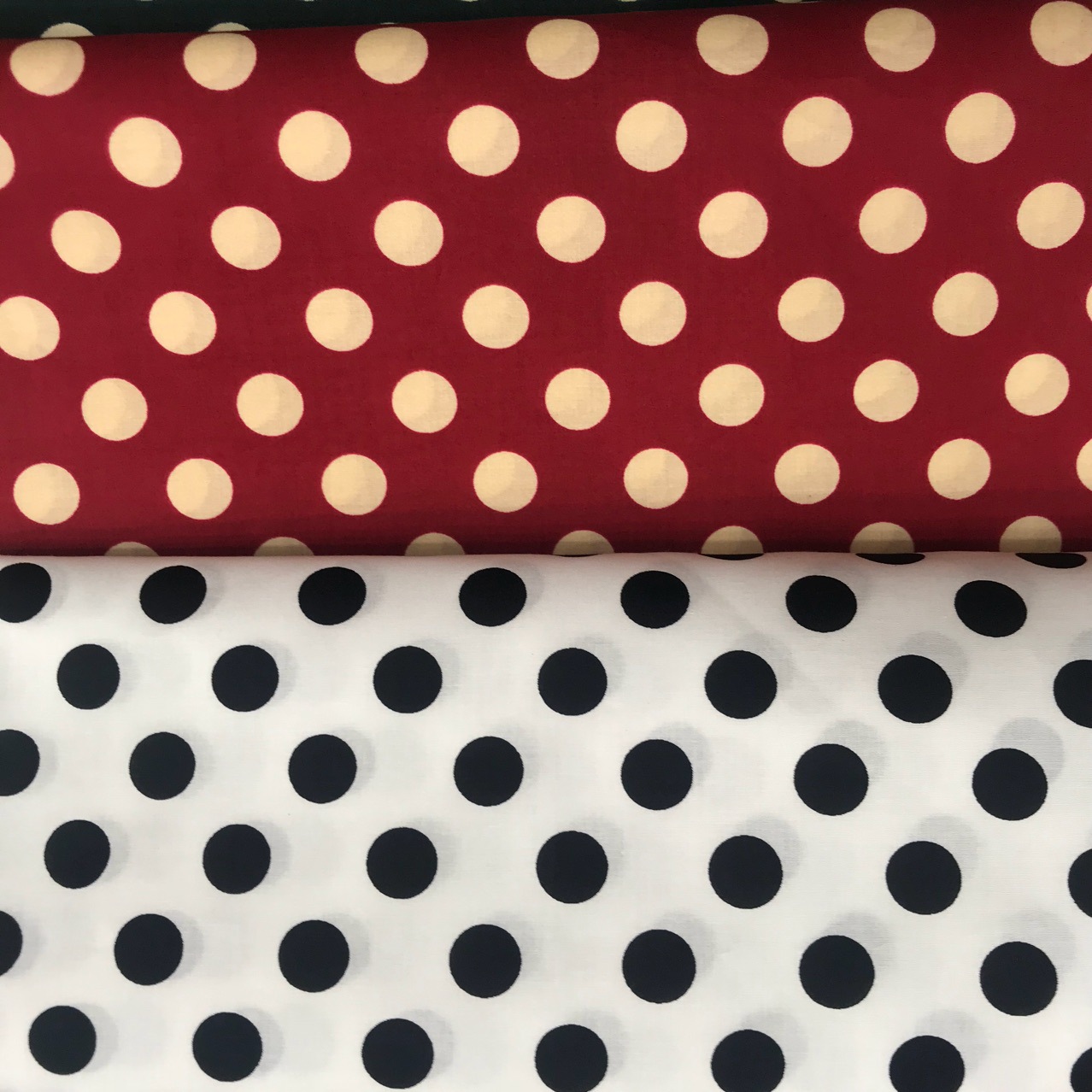 圆点  印花 女装连衣裙童装面料 环保印花 厂家直销批发