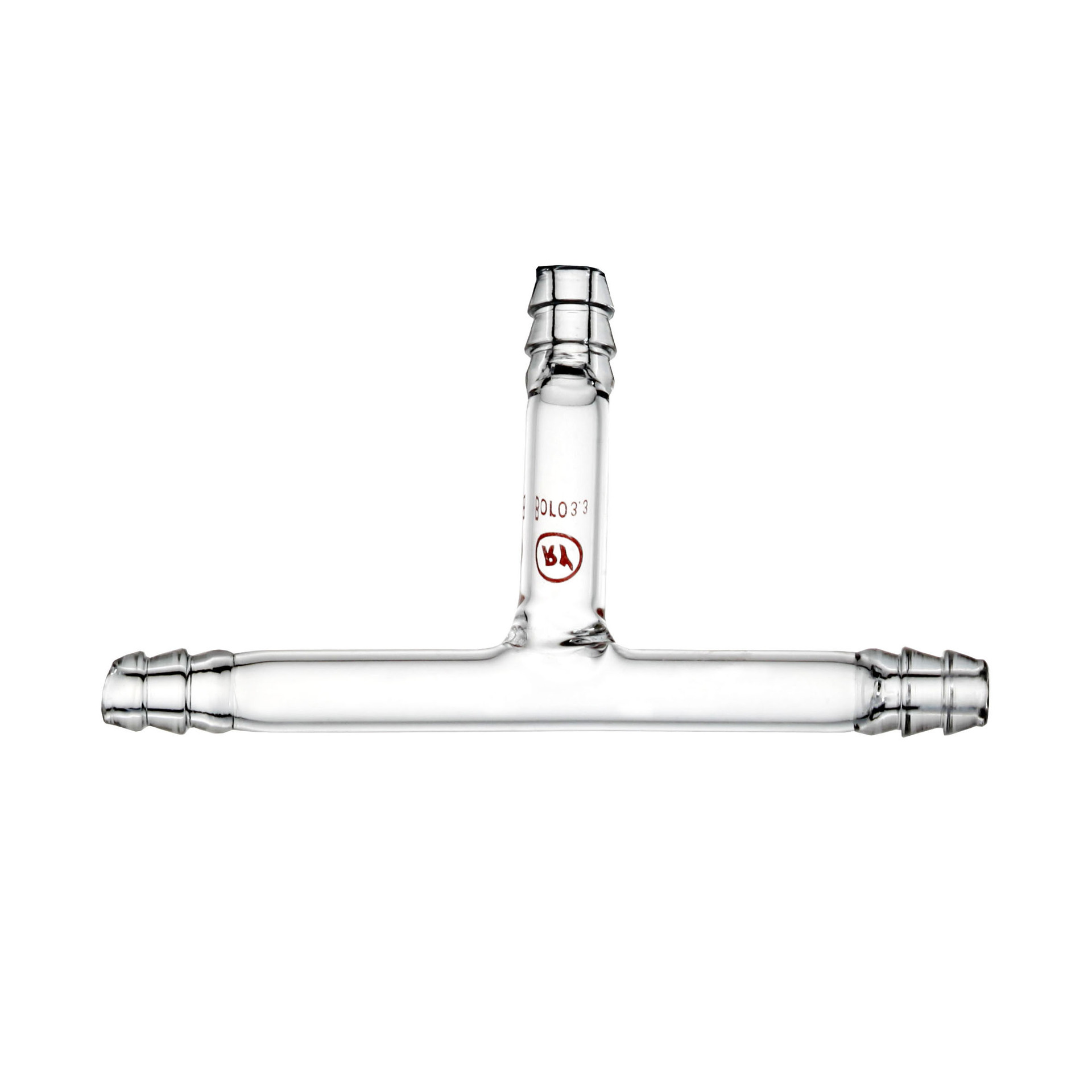 T形接管 T形三通 连接管 外径8mm/10mm/12mm 玻璃仪器 化学实验室