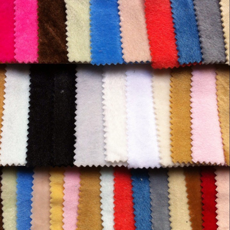 超柔剪毛绒布 2MM短毛赛乐绒布 毛绒玩具面料批发 厂家直供