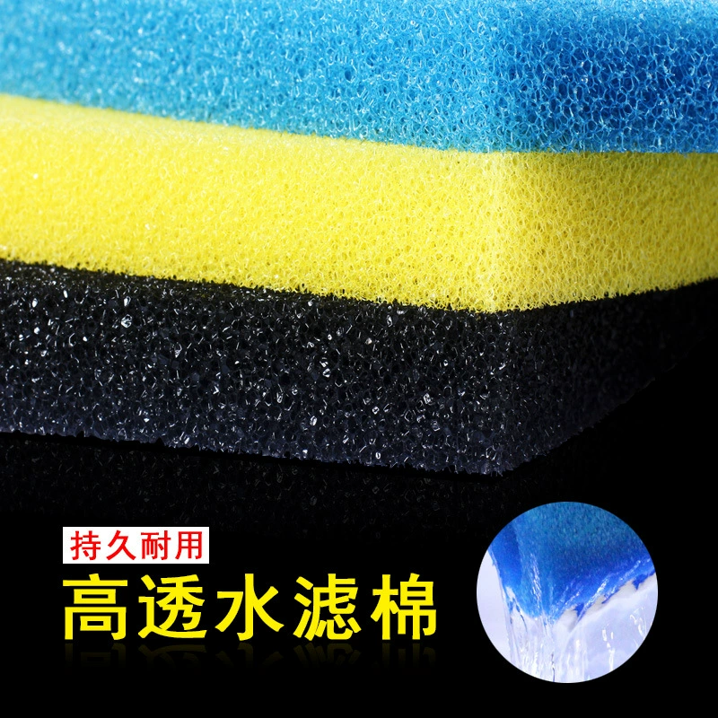 Материал фильтра для аквариума, биохимическая хлопковая фильтрующая ткань, 45*45*4 см, акция, выгодно