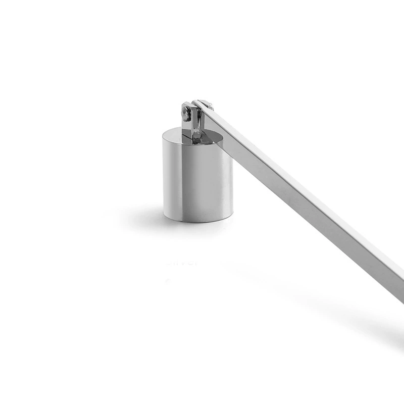 Candle snuffer stainless steel long-handle, 16–18 cm, polished finish, gift accessory
