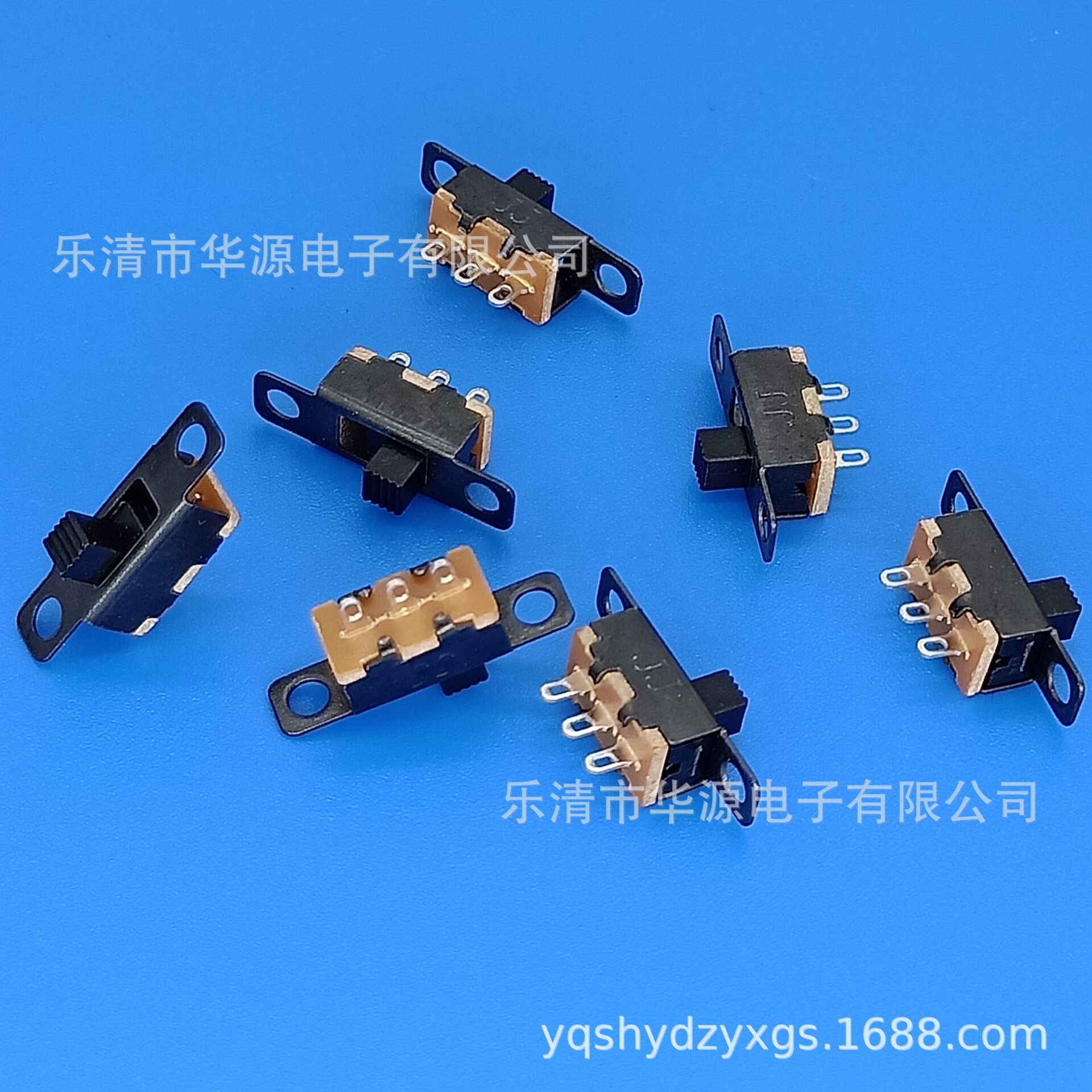 厂家批发SS12F15二档灯饰高品质电子玩具拨动开关滑动开关