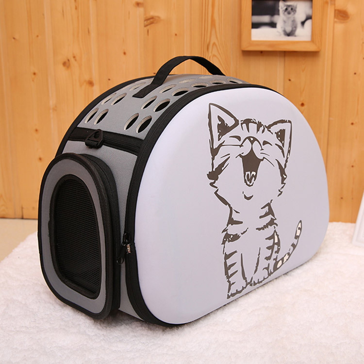 Fábrica directa nueva historieta mascota bolsa hombro bandolera portátil transpirable bolsa plegable Portátil Bolsa jaula