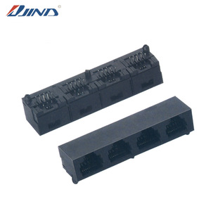 RJ45ˮ���^����ȫ���z 1*4�������o��Ƭ�W�j���8P8C�ӿ�