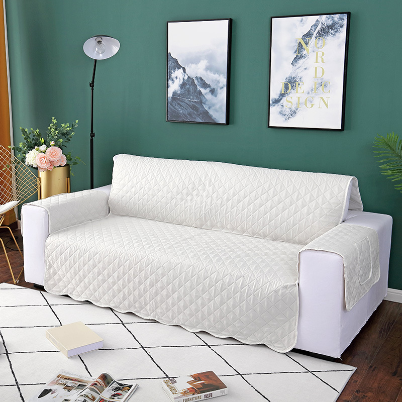 Nuevo cojín mejorado sofá para mascotas en stock cubierta protectora del sofá Amazon popular de dos lados bolsillo fábrica al por mayor