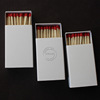 Pure white simple fresh, non -printed blank white graffiti kindergarten elementary school DIY old -fashioned foreign fire white match box