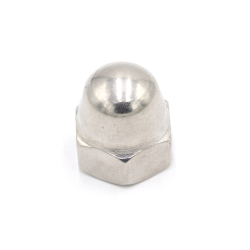 Ball head nut 304 stainless steel cap nut Integral nut round head cap nut DIN1587 GB923